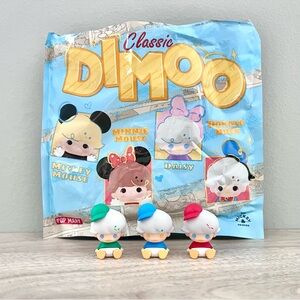 Pop Mart Pop Bean DIMOO World x Disney Classic Mini Figure - Louie|Dewey|Huey